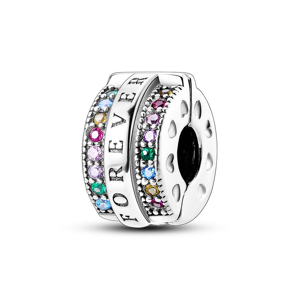 Thumbnail: Sterling Silver Firefly Love Travel Charm Bead Pendant for DIY Bracelet