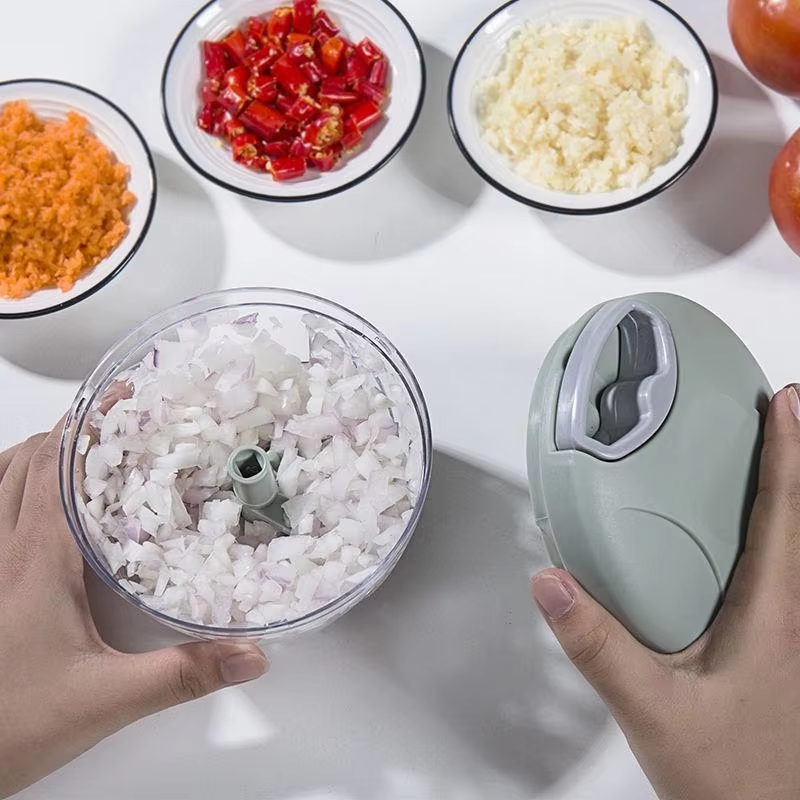 Thumbnail: Manual Hand Pull Meat Mincer & Garlic Chopper