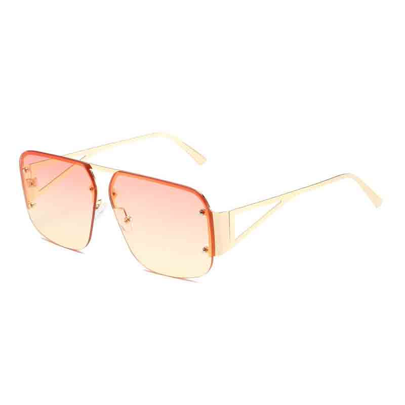 Thumbnail: Oversized Square Sunglasses Woman Luxury Brand Designer Vintage Travel Shades