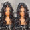 Thumbnail: Glueless Body Wave Wig 13x6 HD Lace Front 250% Brazilian Human Hair