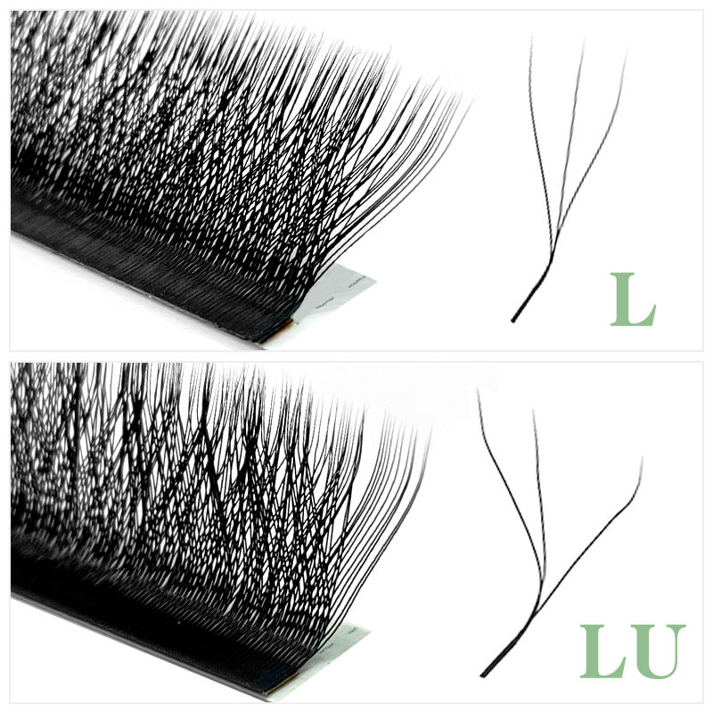 Thumbnail: W-Shaped YY Lash Extensions L Curl Individual 5D Volume