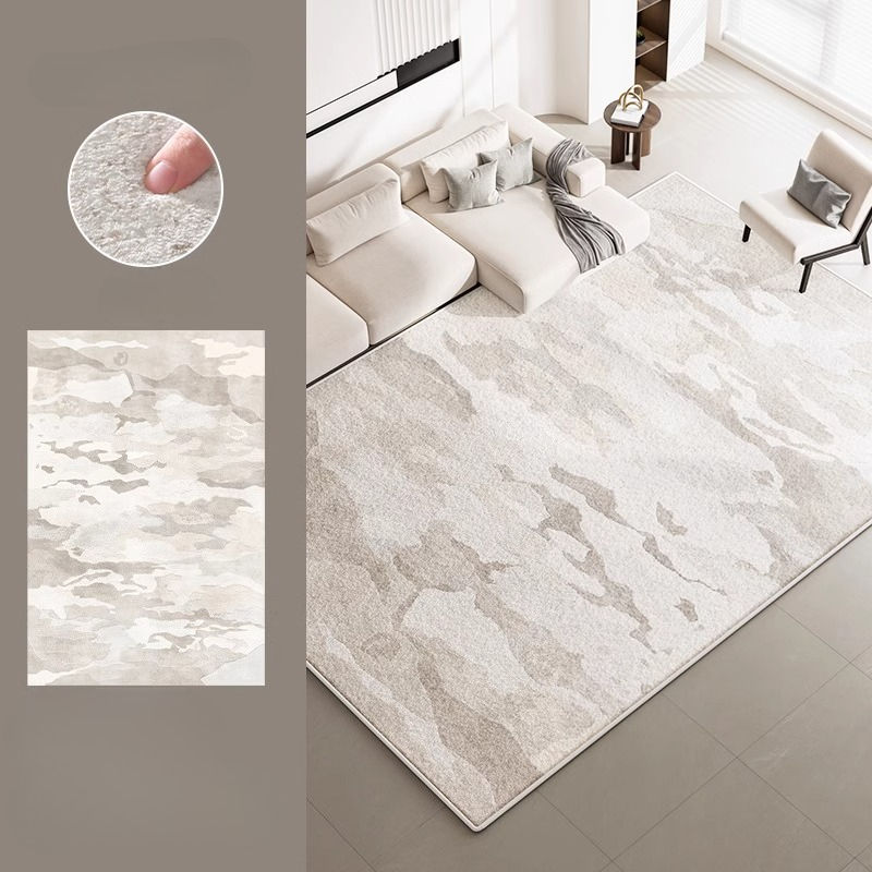 Thumbnail: Cream Style Carpet – Large Area Washable Rug for Living Room