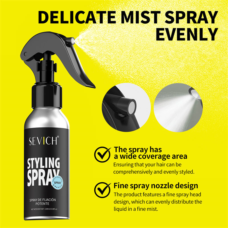 Thumbnail: Strong Hold Hair Styling Spray for Men with Long Lasting Non Greasy Finish