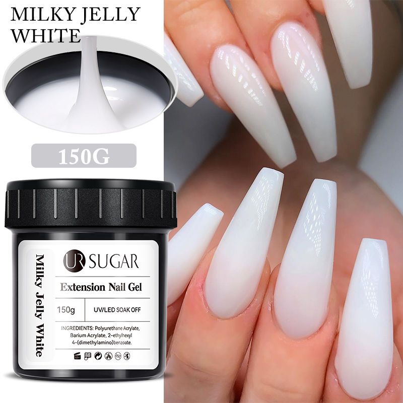 Thumbnail: Transparent Nail Extension Builder Gel Quick Dry Long Lasting UV LED Cure 150g