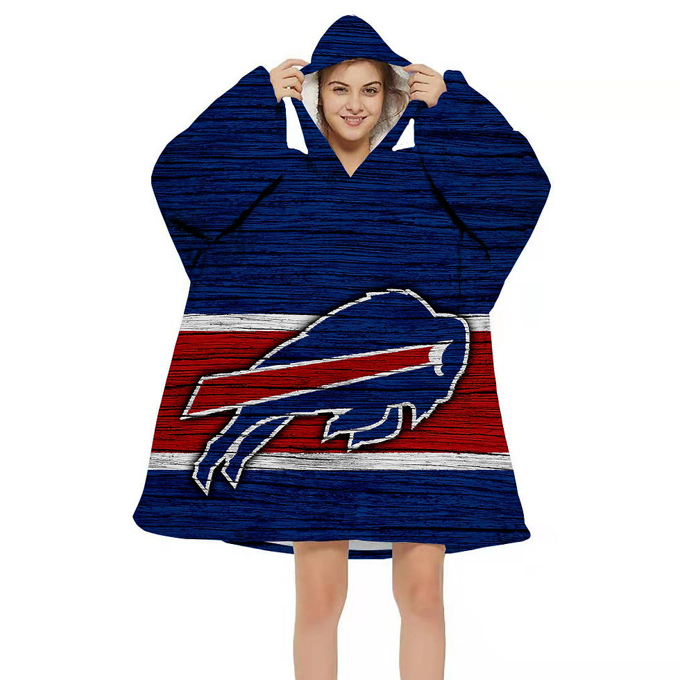 Thumbnail: Oversized Fleece Wearable Blanket Hoodie Thick Winter Plush Hoodie