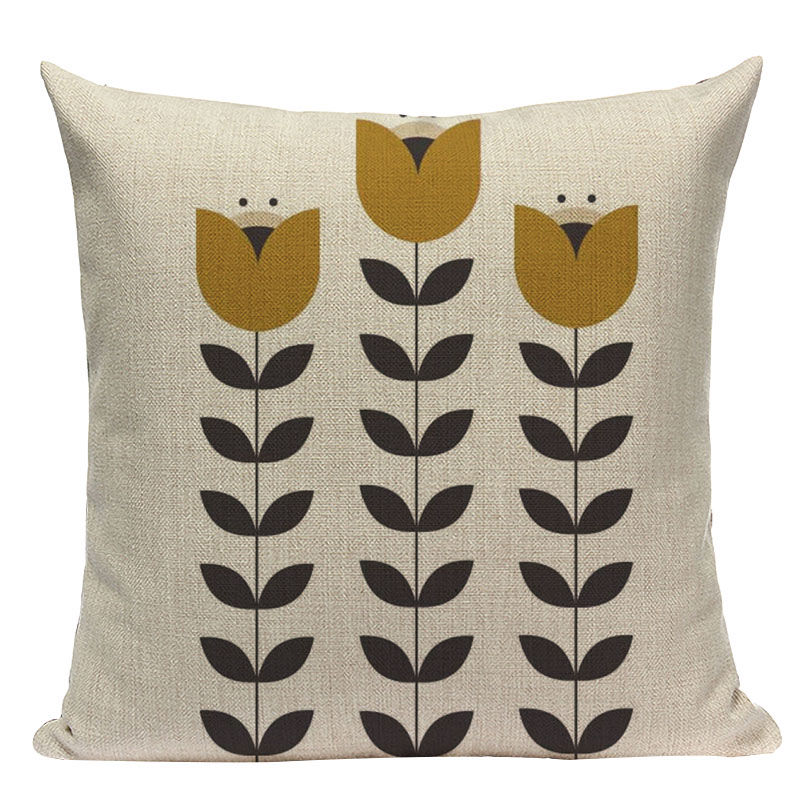 Thumbnail: Nordic Geometric Decorative Pillow Cover for Home & Sofa