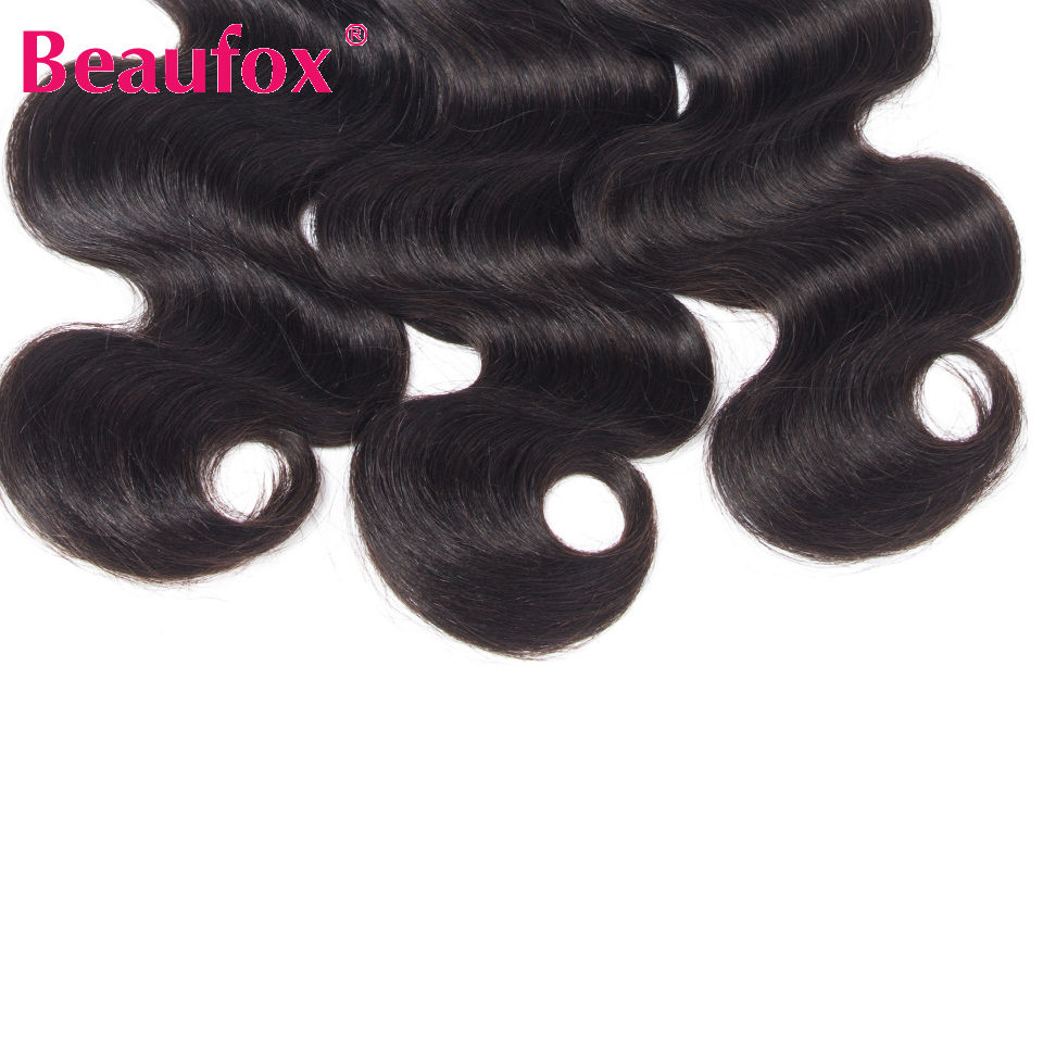 Thumbnail: Brazilian Body Wave Hair Bundles 1–4PCS Human Hair Weave