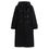 Thumbnail: Men’s Long Double‑Breasted Woolen Winter Overcoat with Hood