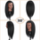 Thumbnail: Simnient 16-Inch Mannequin Head – 100% Real Human Hair for Cosmetology Training