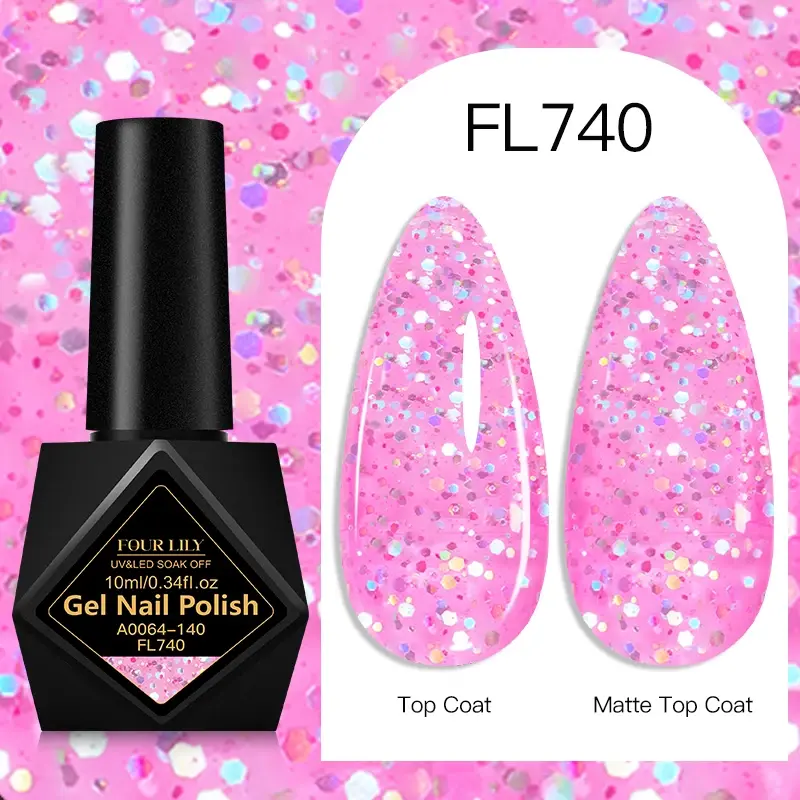 162 Color Gel Nail Polish Set 10ml Semi Permanent Soak Off for Vibrant Nails