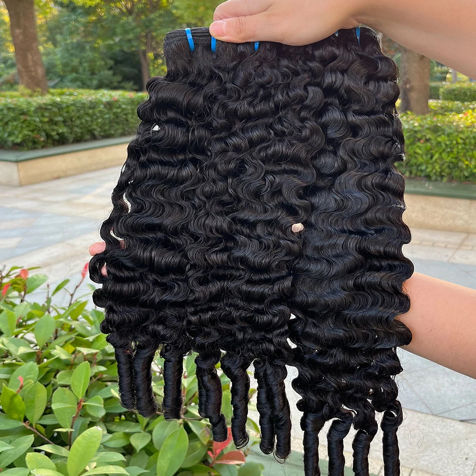 Thumbnail: Burmese Bouncy Curly Virgin Hair Bundles – 100% Human Hair