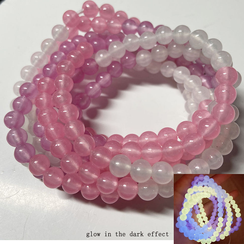 Thumbnail: Women’s Glow‑in‑the‑Dark Adjustable African Waist Beads – Weight‑Loss String
