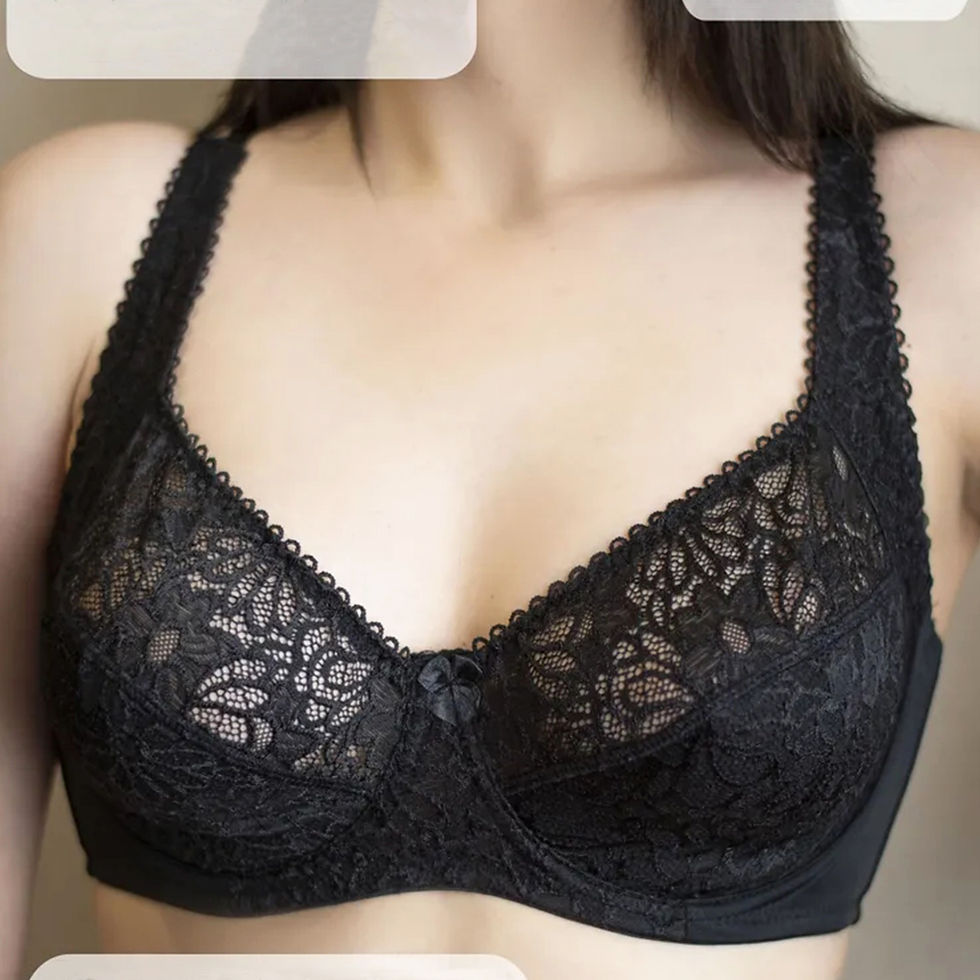 Thumbnail: Plus Size Bras For Women Lace Modern Ladies Elegance Brassiere Underwear