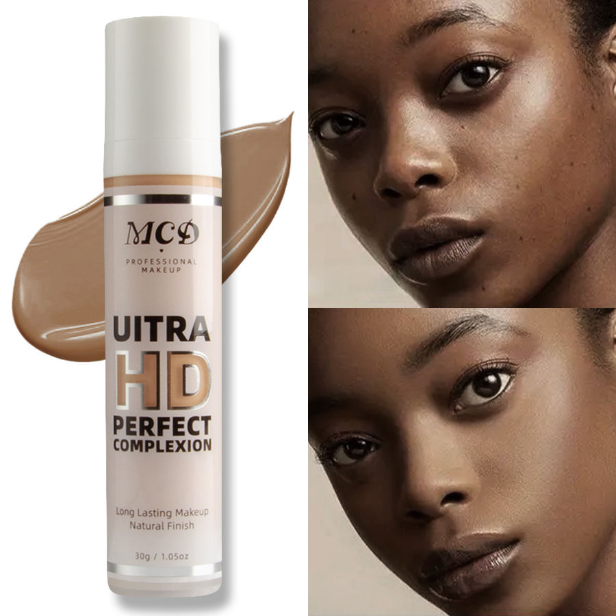 Thumbnail: 9 Shade Liquid Foundation Base Makeup with Full Coverage Concealer