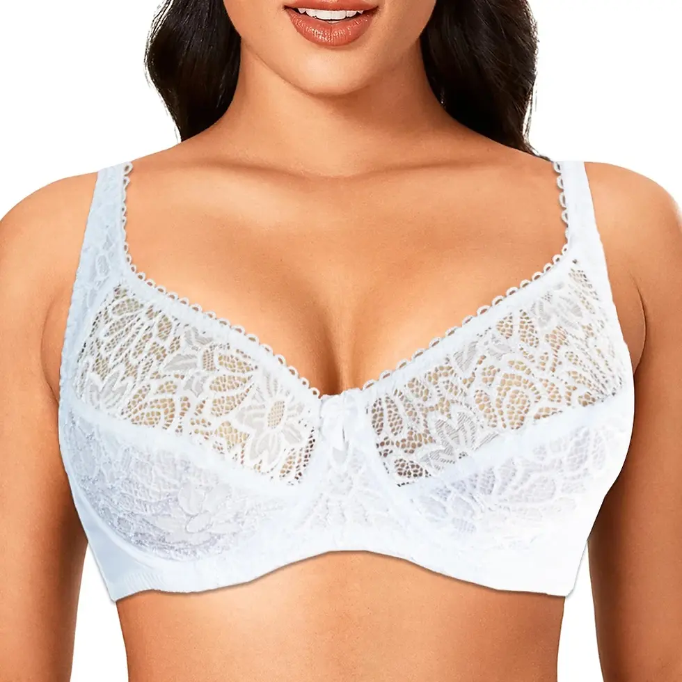 Thumbnail: Bras for Women Adjusted-Straps Underwire Bra Sexy Women's Underwear