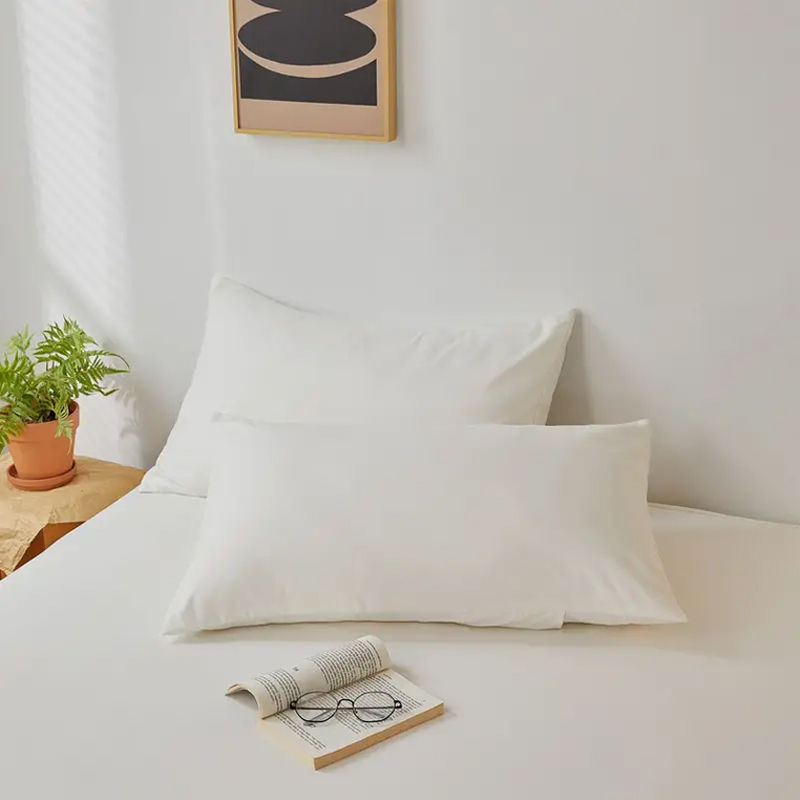 Thumbnail: 2pcs Soft Brushed Pillowcases – Premium Breathable Rectangle Covers