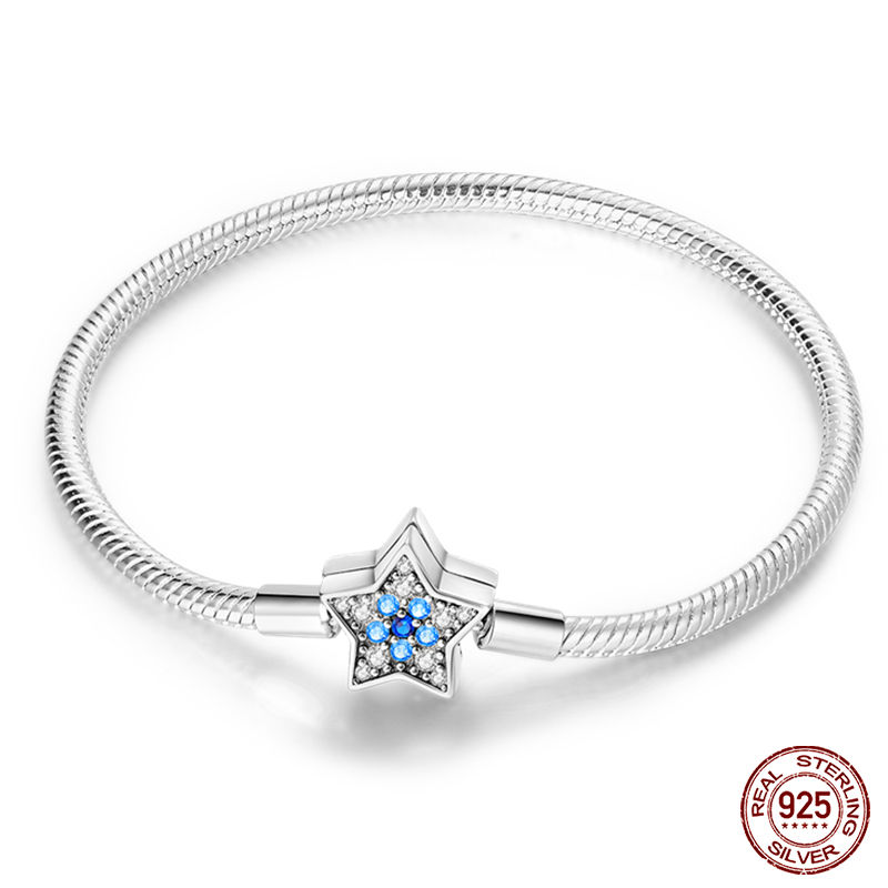 Thumbnail: Elegant Silver Bracelet Adjustable 17 to 20CM Timeless Jewelry Accessory