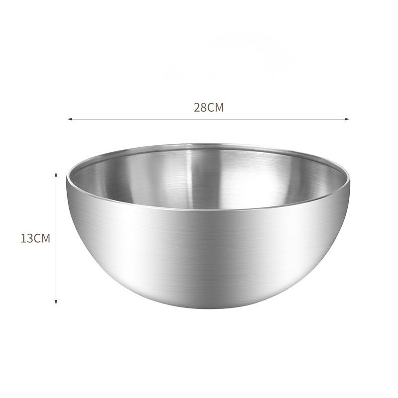 Thumbnail: Korean Stainless Steel Salad and Cooking Bowl