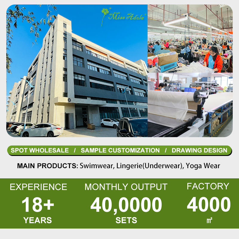 Thumbnail: Plain Ribbed Bikini Set Women Brazilian Swimwear