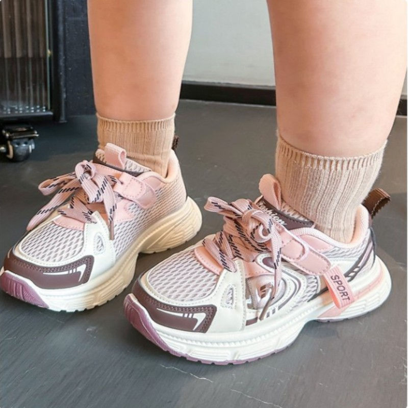 Thumbnail: Kids Autumn Sneakers Breathable Comfortable Fashion Sports Shoes