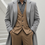 Thumbnail: Men’s Thick Woolen Trench‑Style Winter Overcoat