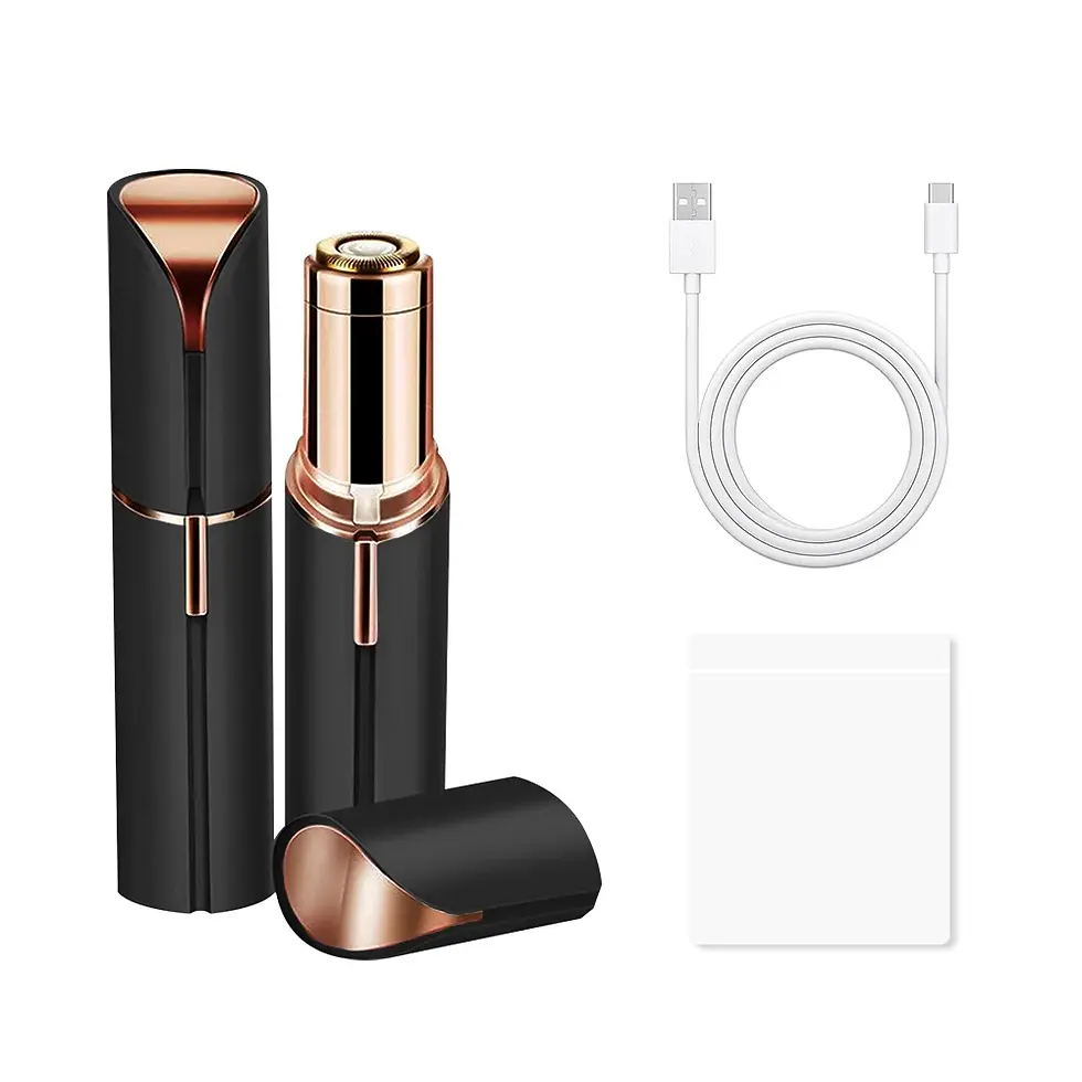 Thumbnail: KAURIJIA Facial Hair Remover – Painless Rechargeable Trimmer for Women