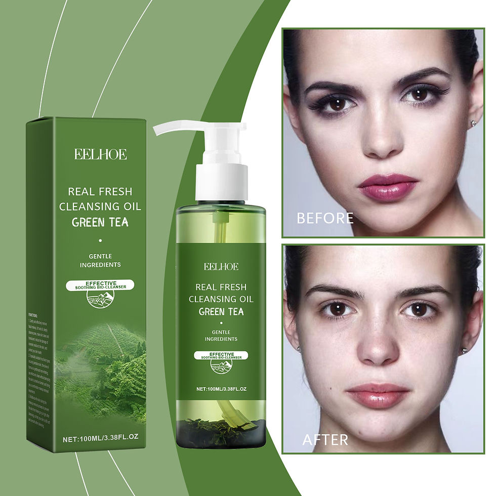 Thumbnail: Eelhoe Green Tea Cleansing Oil – Gentle Makeup Remover for All Skin Types