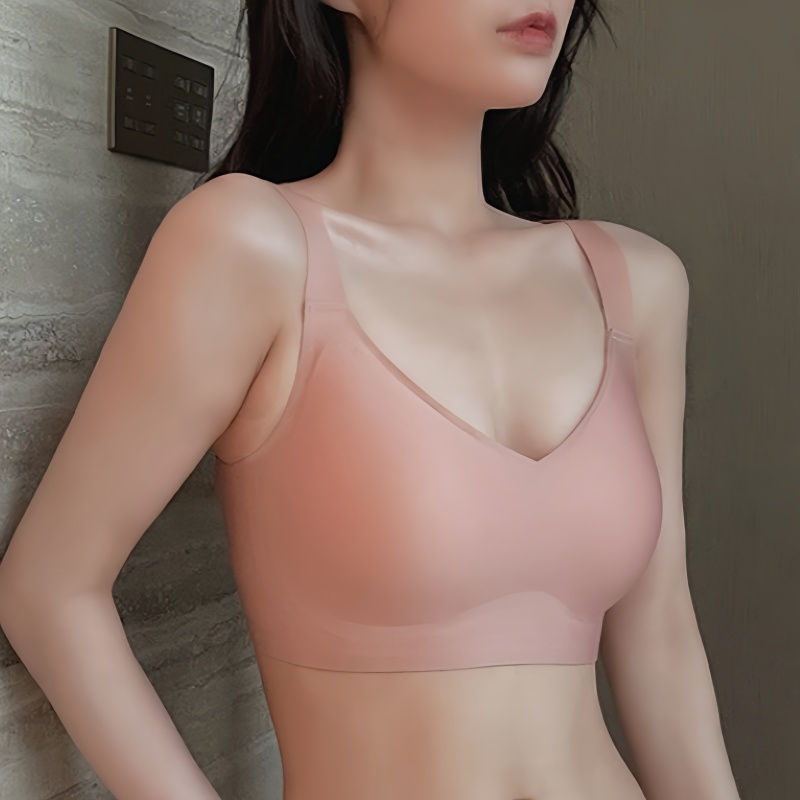 Thumbnail: Seamless Bra For Women Comfort Padded Bras Wireless Underwear Support