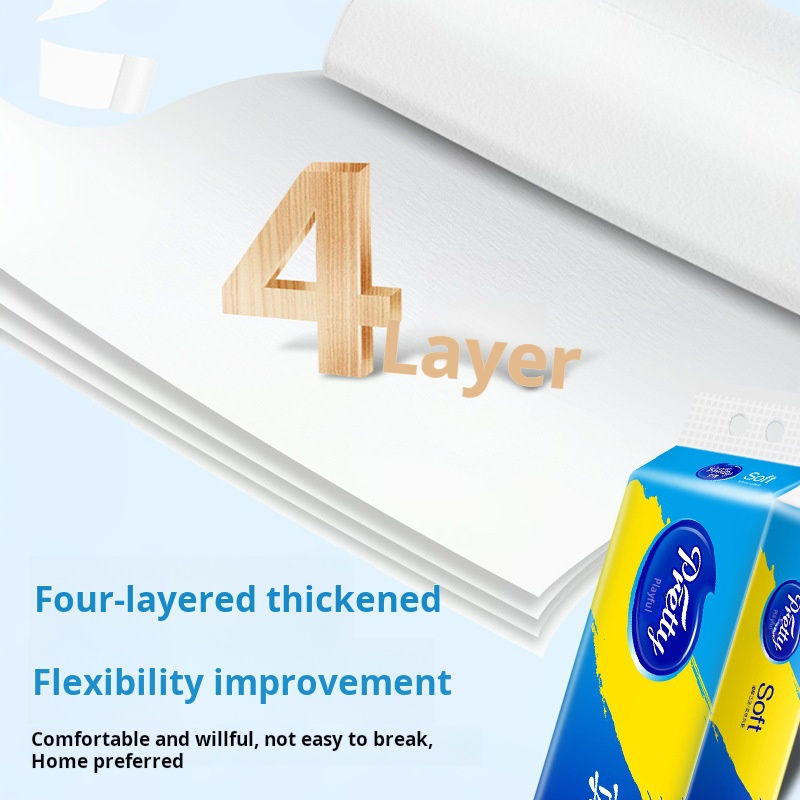 Thumbnail: Max 12/24 Rolls Thick 5-Layer Core Roll Toilet Paper