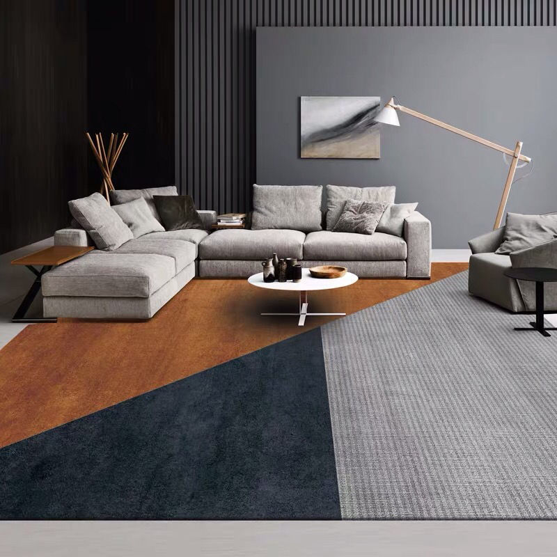Thumbnail: Light Luxury Splash Ink Carpet for Living Room and Bedroom
