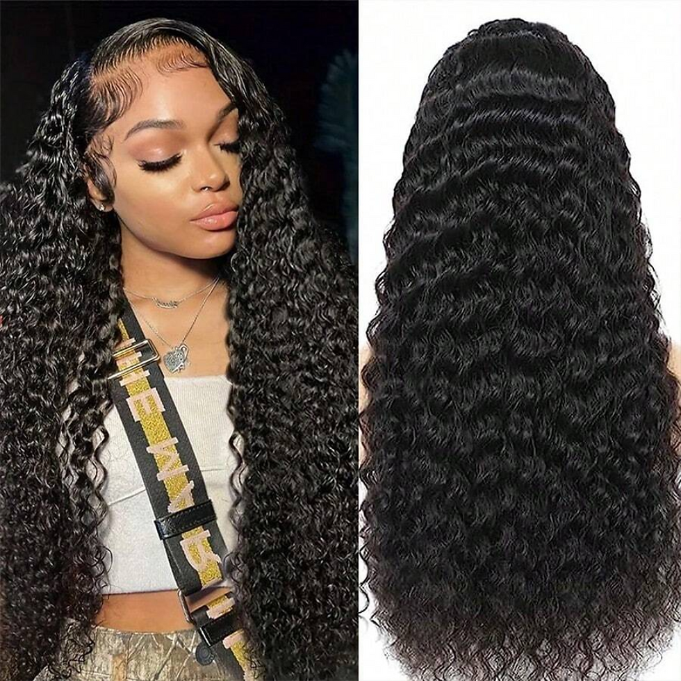 13x4 Deep Curly HD Lace Wig – Brazilian Human Hair for Women