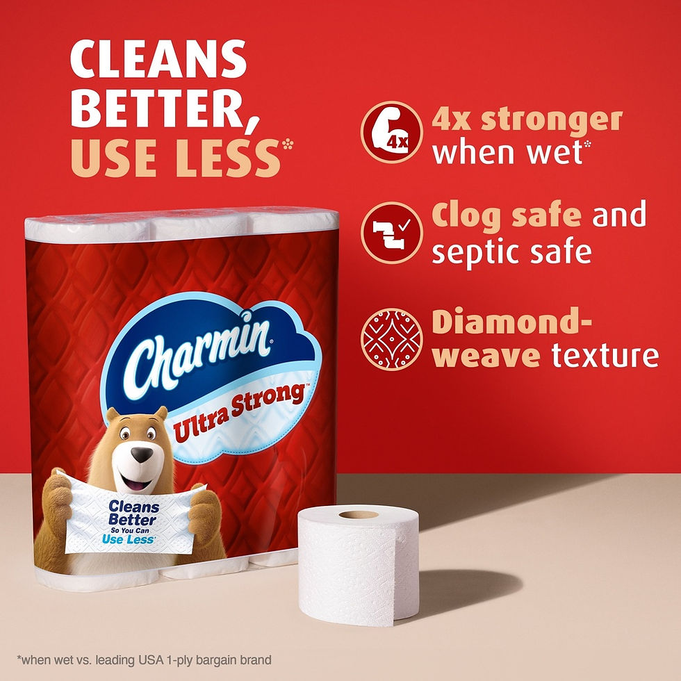 Thumbnail: Ultra Strong 2-Ply Toilet Paper, 6 Mega Rolls