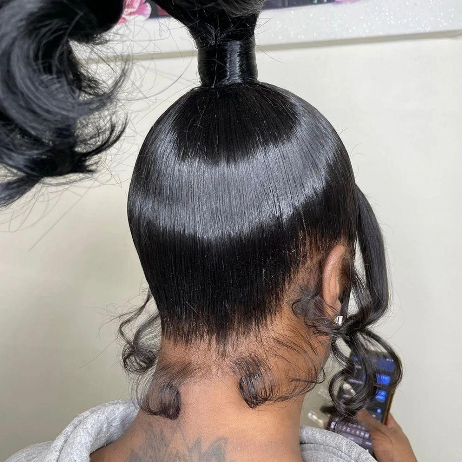 Thumbnail: Body Wave 360 Full Lace Wig – 13x4 HD Lace Front, Brazilian Hair