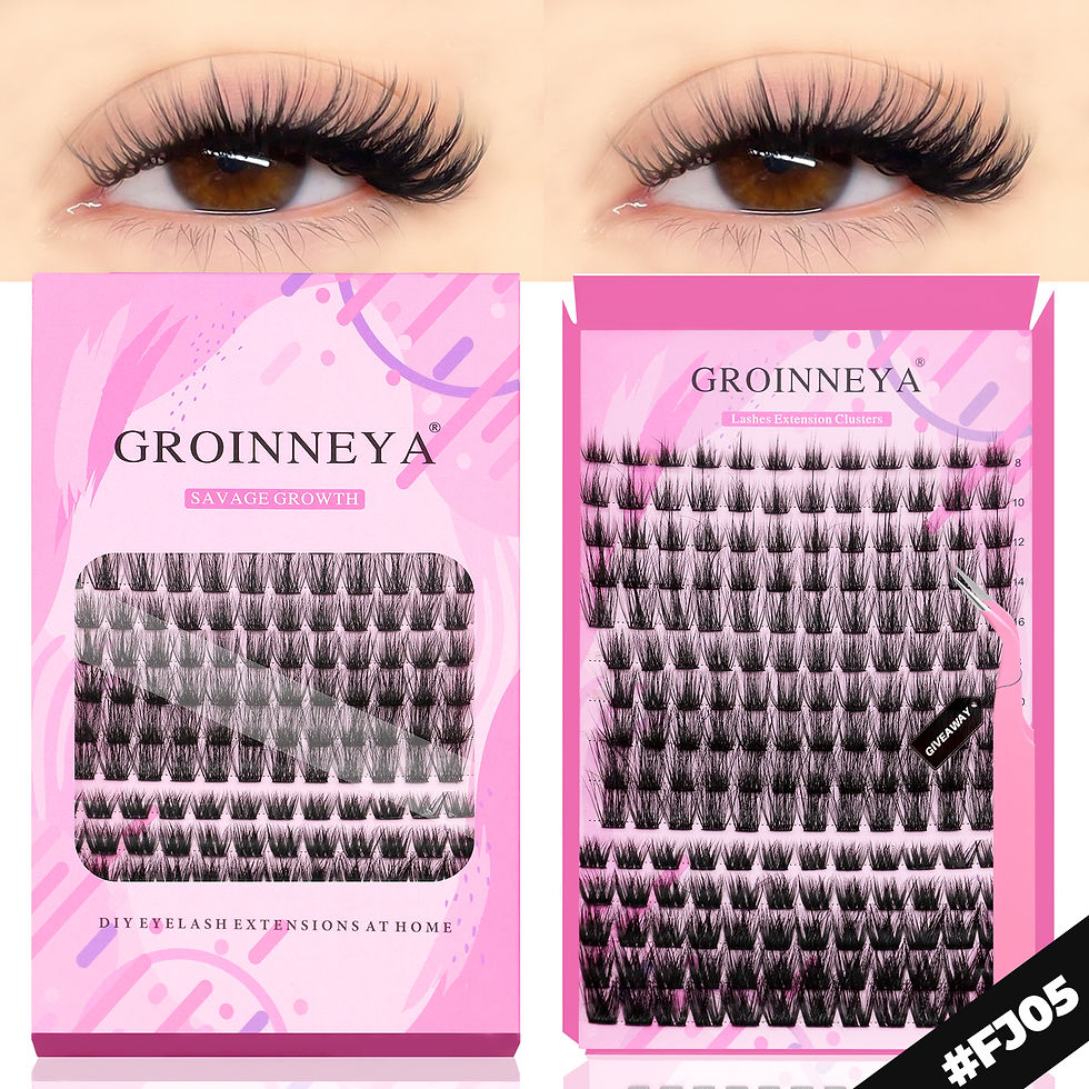 Thumbnail: GROINNEYA DIY Faux Mink Individual Lash Extension Cluster Kit