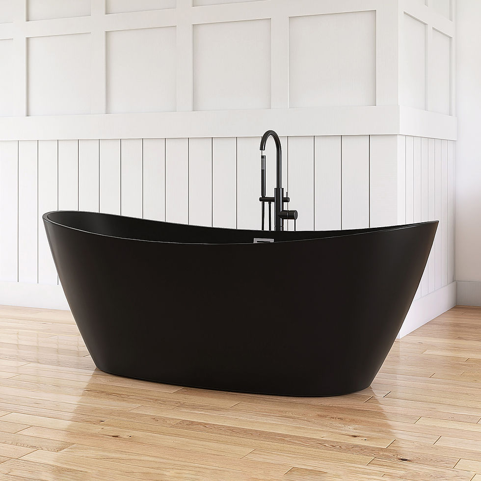 Thumbnail: Easy Home Installation Acrylic Freestanding Bathtub – Foldable Design for Adults
