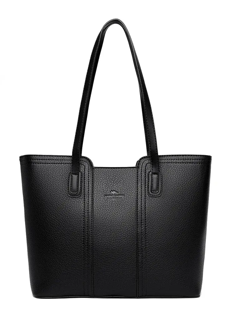 Thumbnail: Luxury High Quality Leather Shoulder Bags for Women
