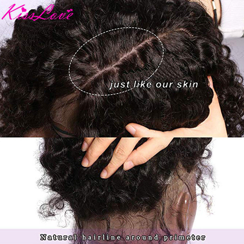 Thumbnail: Deep Wave HD Lace Wig – 13*6/360 Lace Frontal, 250% Density, Brazilian Hair