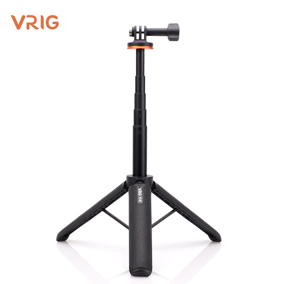 Thumbnail: Aluminum Alloy Selfie Stick Tripod Stand with 1/4-Inch Screw Mount
