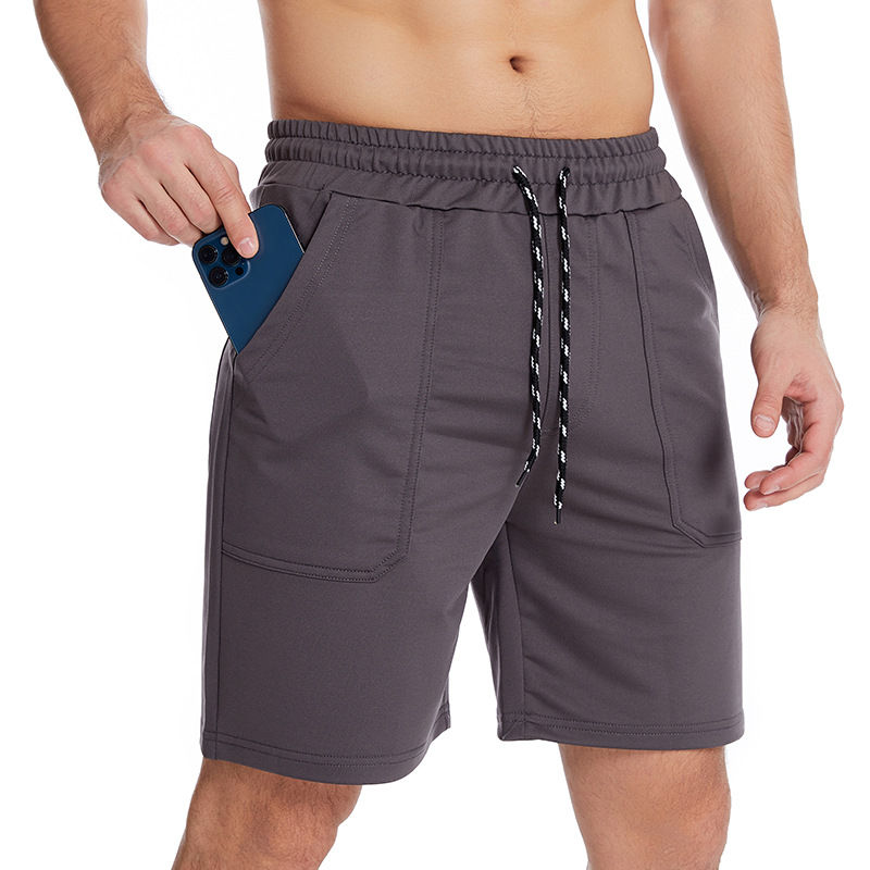 Thumbnail: Men’s Cross‑Training Gym Shorts With Side Pockets