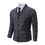 Thumbnail: Men Knitted V Neck Cardigan Sweater Coat
