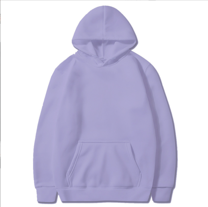 Thumbnail: 8-Color Men’s Casual Pullover Hoodie Cotton-Polyester French Terry