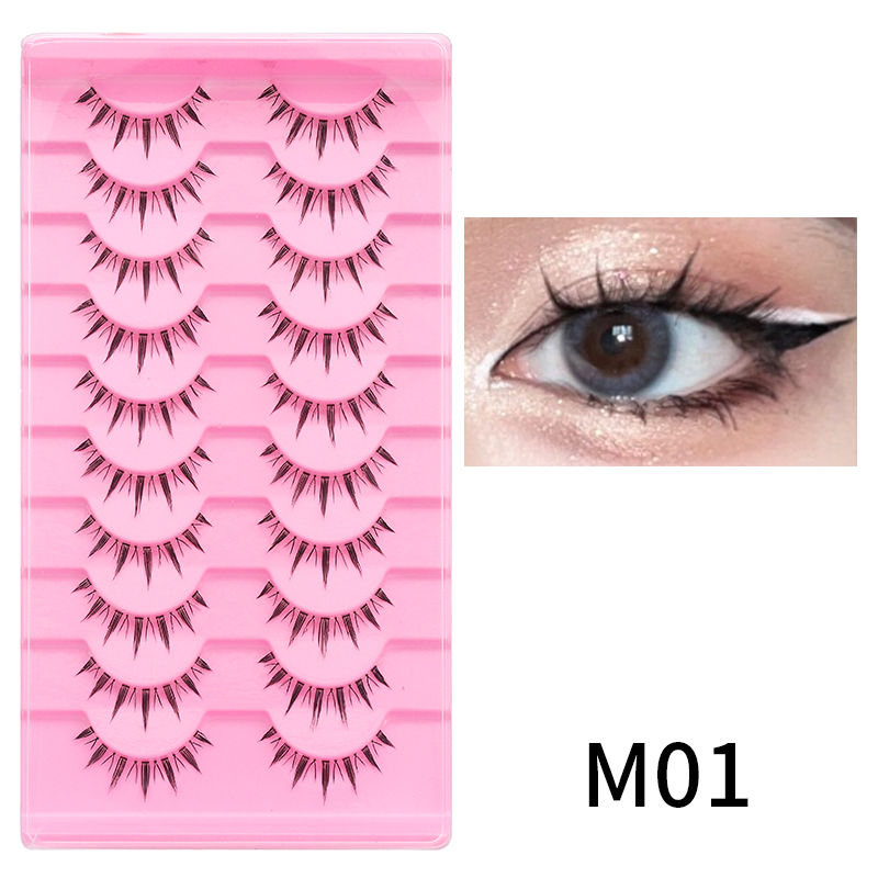 Thumbnail: Manga Little Devil Natural False Eyelashes 5/10 Pairs