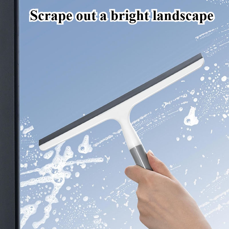 Thumbnail: Shower Scraper for Windows and Bathroom Glass Cleaning – Multi-Purpose Squeegee
