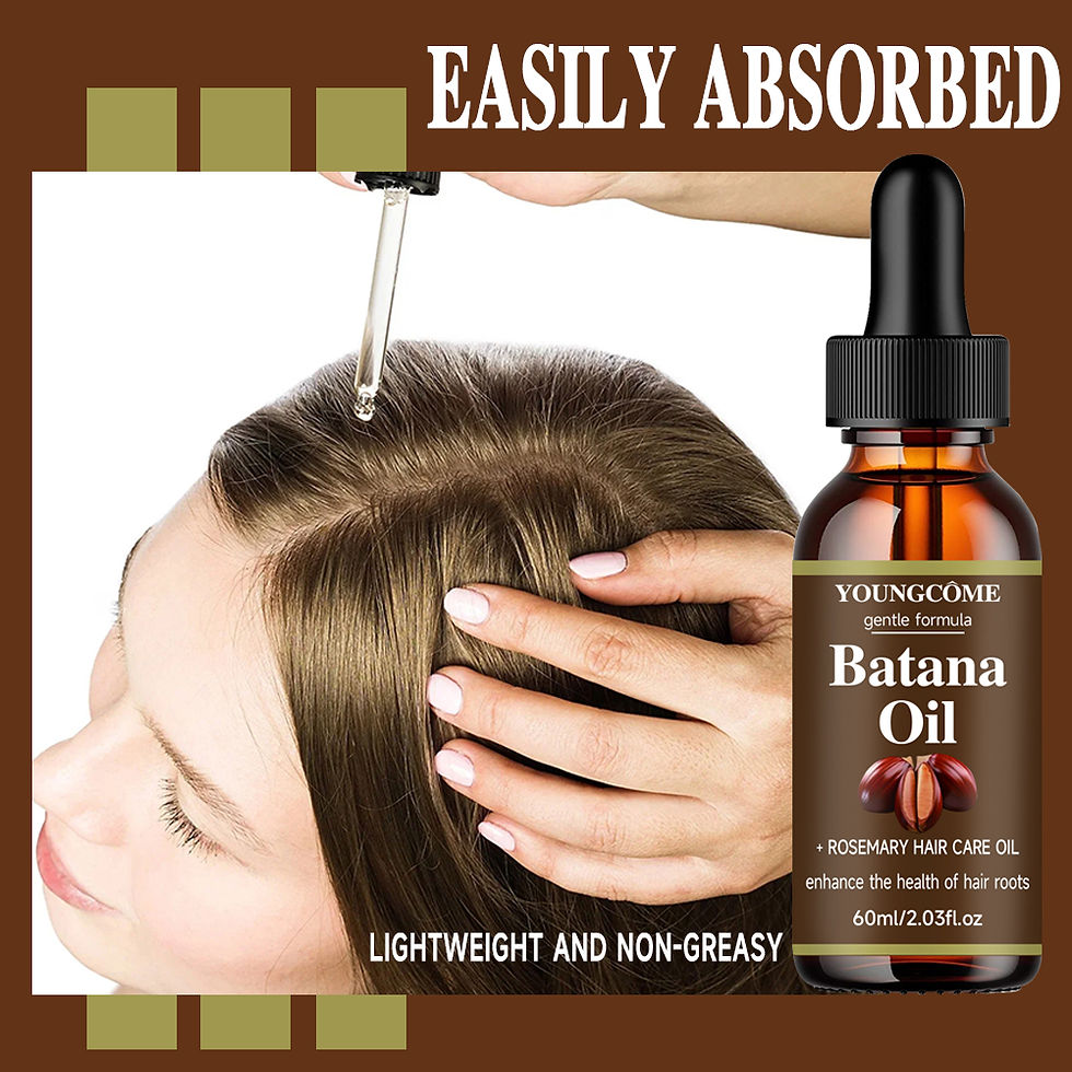 Thumbnail: 40ml/60ml Batana Rosemary Mint Scalp Hair Strengthening Oil