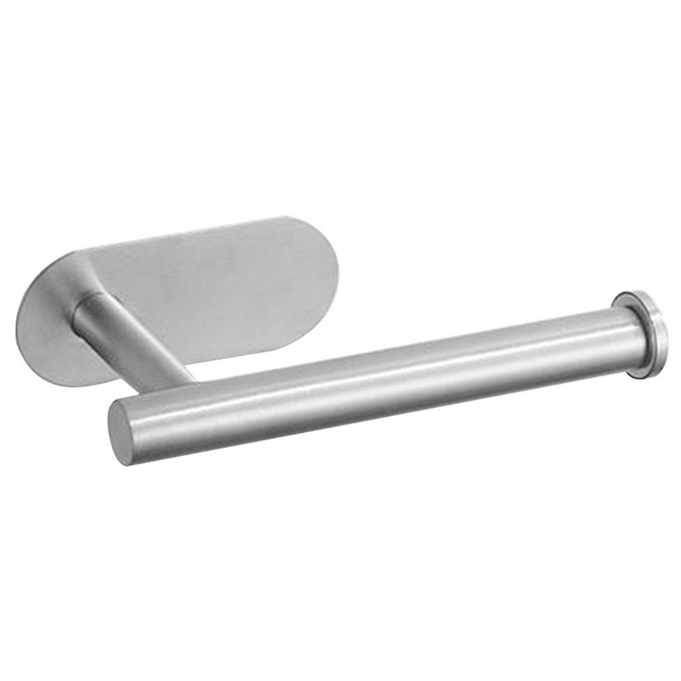 Thumbnail: Stainless Steel Toilet Paper Roll Holder – No Punching, Wall Mounted Design