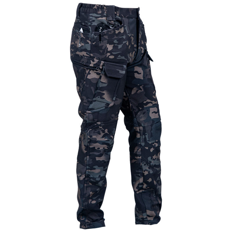 Thumbnail: Men’s Fleece‑Lined Water‑Resistant Winter Tactical Cargo Pants