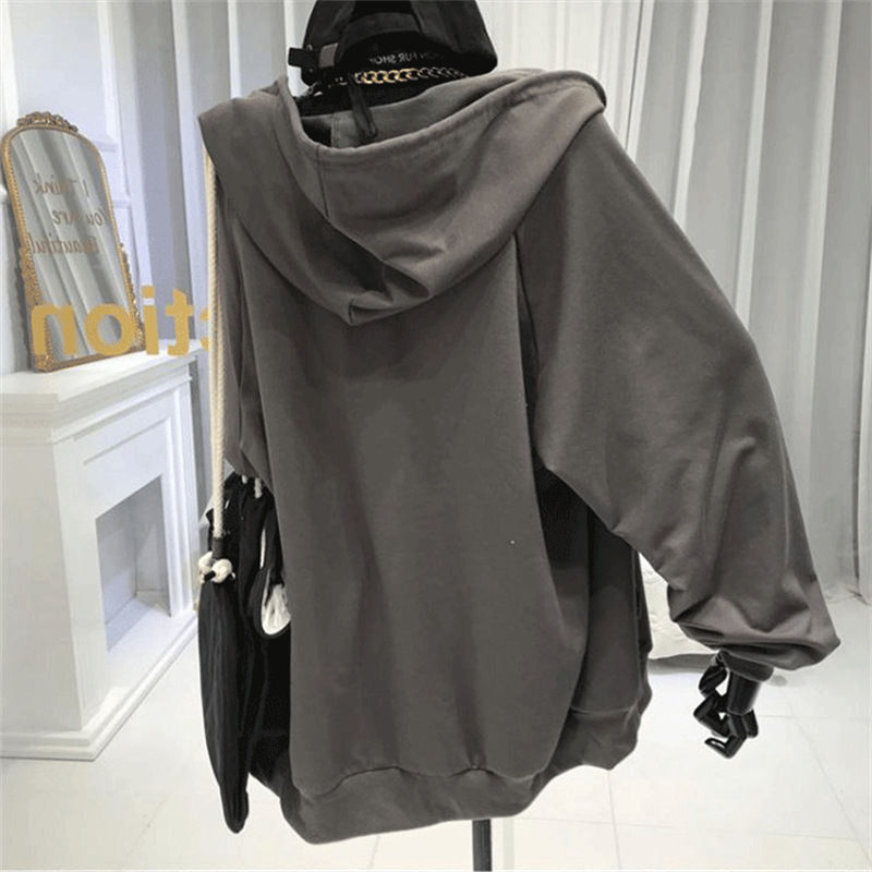 Thumbnail: Three-Piece Casual Set with Hooded Jacket, Vest, and Drawstring Shorts
