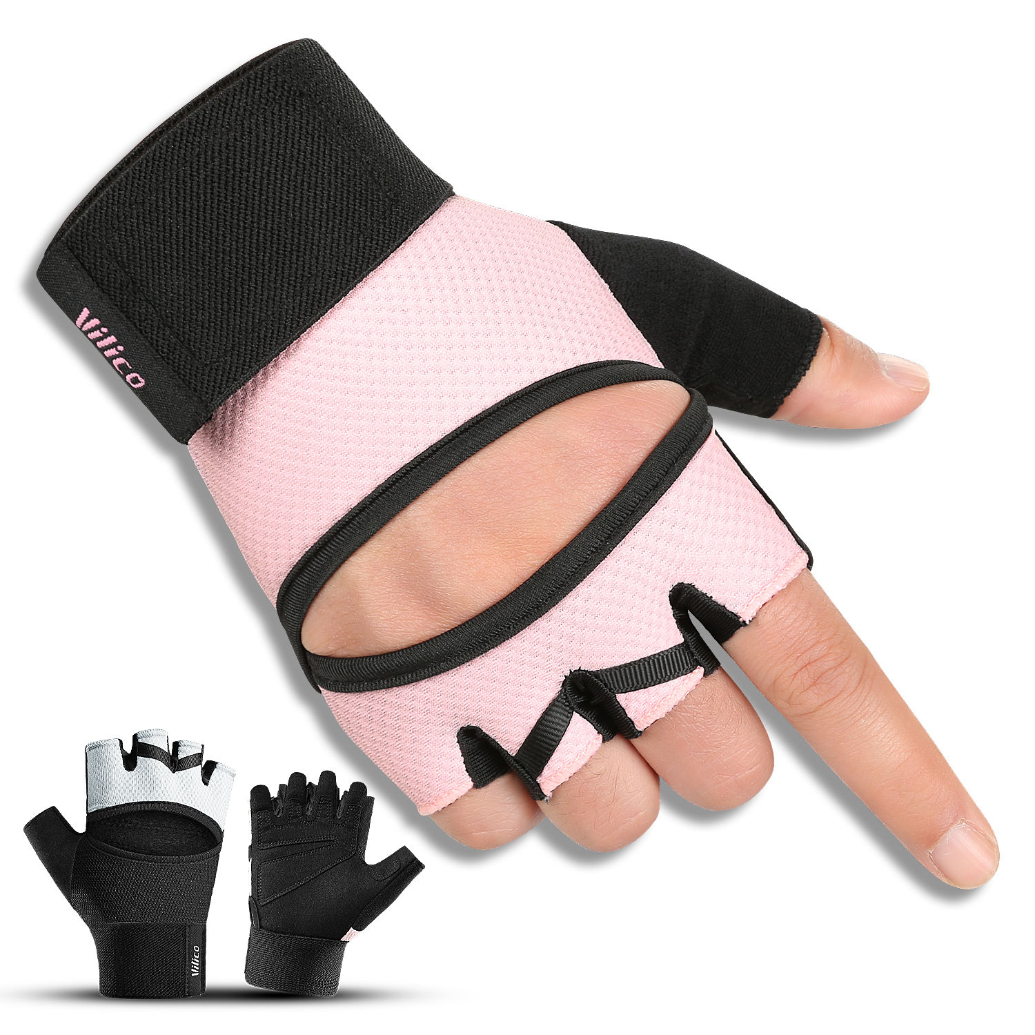 Breathable Workout Gloves for Gym, Lifting, Fitness & Climbing