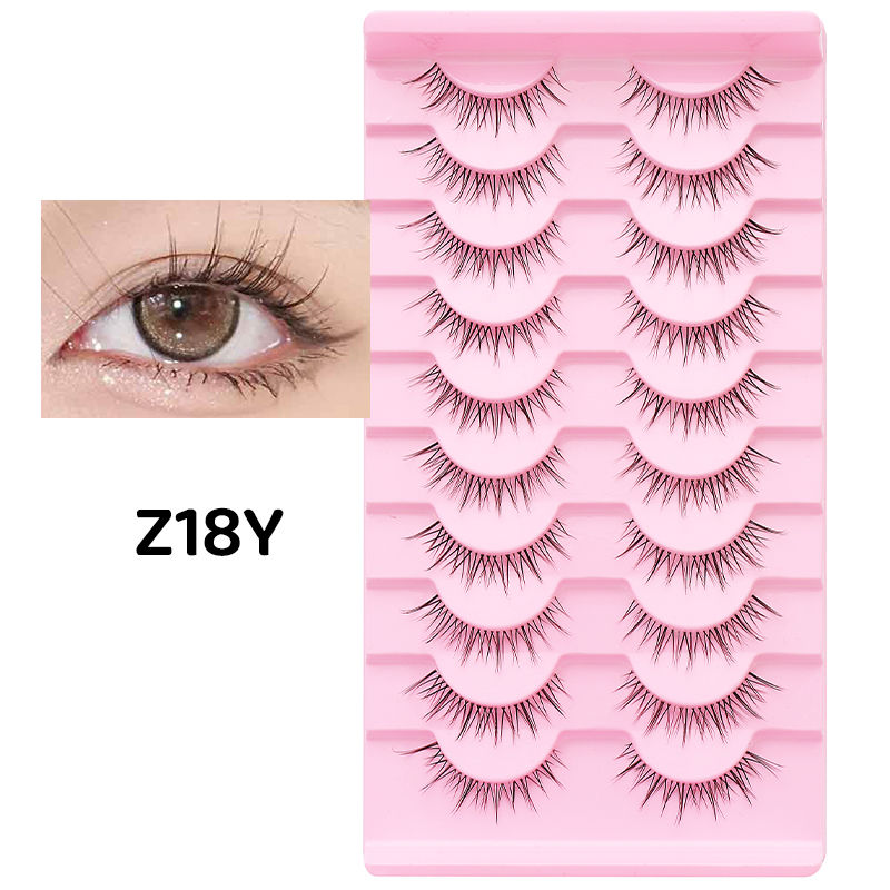 Thumbnail: Manga Little Devil Natural False Eyelashes 5/10 Pairs