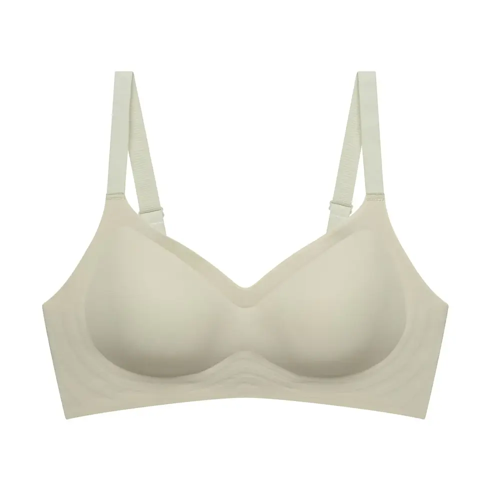 Latex Seamless Bra Sexy Push Up Comfortable Bra